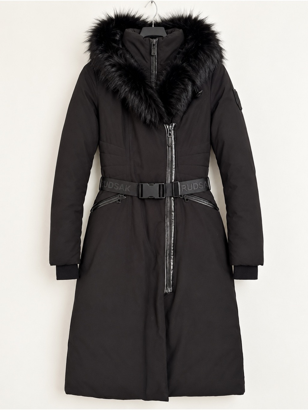 RUDSAK Long Winter Coat – Limited Edition – Black